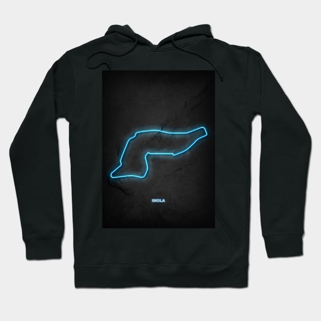 Imola Circuit Neon Hoodie by Durro